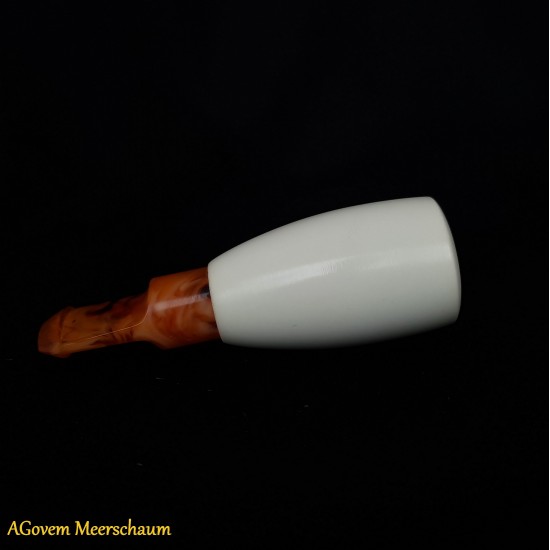 Handmade Meerschaum Cigar Holder Set, Cigar Tip, Cigar Mouthpiece AGM-247