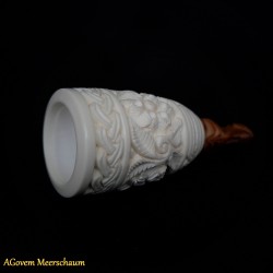 Handmade Meerschaum Cigar Holder Set, Cigar Tip, Cigar Mouthpiece AGM-250